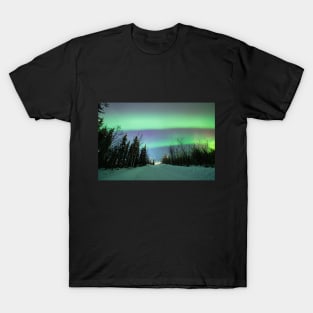 Road into the Aurora T-Shirt